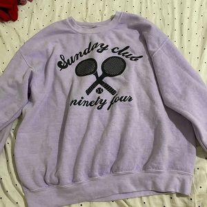 Urban Outfitters Sweatshirt-purple